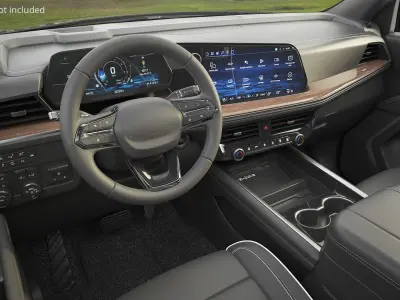  Full Size SUV Interior Dashboard Black 