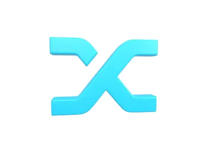Synthetix Coin v2 001 Low-poly 3D model