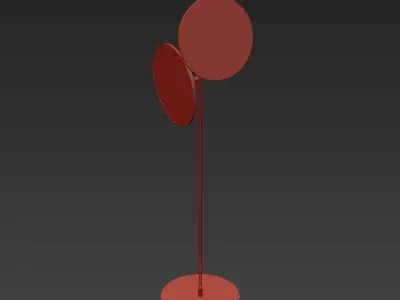 Floor Lamp 3D model 11