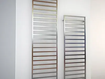 Bathroom Radiator Scirocco Winter 18 14 Low-poly 3D model