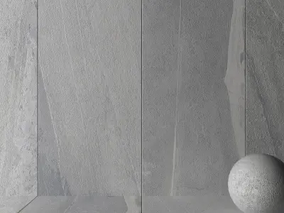 Stone Wall Tiles Santorini Ice 120x270 Set 2 Texture