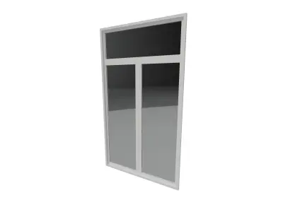Door window 3D model