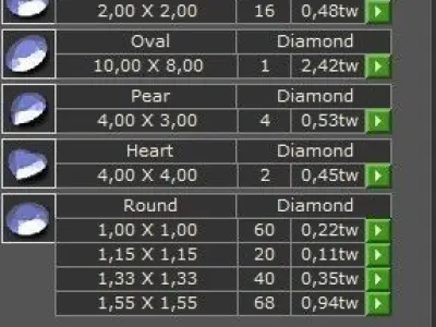 DiAMONT  jawelry model  Texture