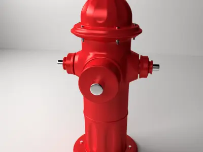 Fire Hydrant 3D model