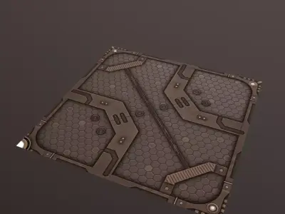 Sci-Fi Floor 01 Texture