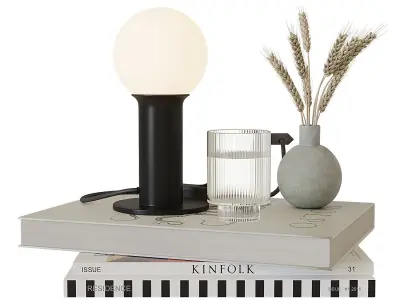 Bedside decor 2 3D model