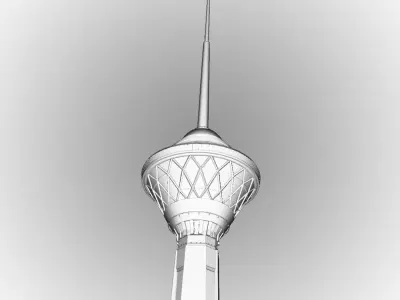 Milad Tower 3D model