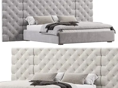 Parigi Tufted California King 3D model