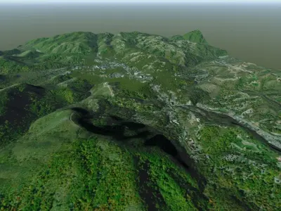 Gatlinburg Tennessee 3D model