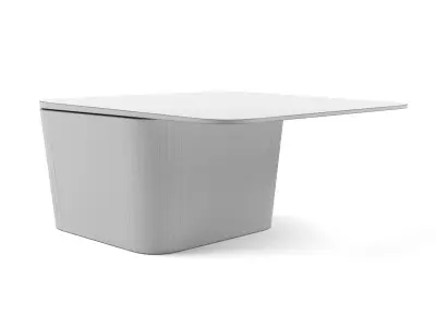 Tao Cocktail Table Square Low-poly 3D model