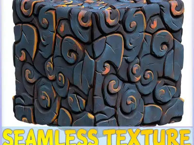 Stylized Floor Seamless Texture Texture 23