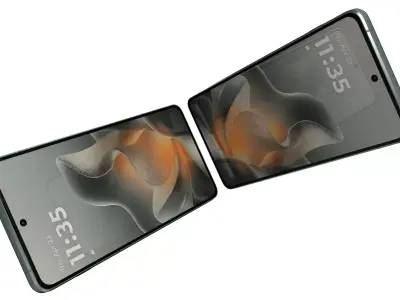 Motorola Edge 70 Light Geen 3D model