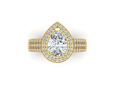 Jewelry ring 189 3D print model