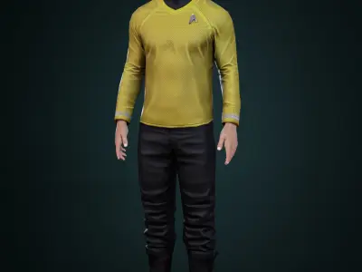 Kelvin Gary Mitchell For G8M 3D model