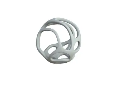 SciFi Cube Object No 33346 Low Poly Shape Texture