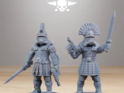 GrimGuard Vexillatio 3D print model