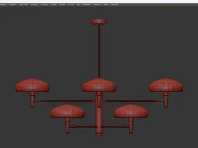 MEDUZA Low-poly 3D model