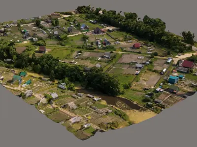 Aerial scan 12 3D model