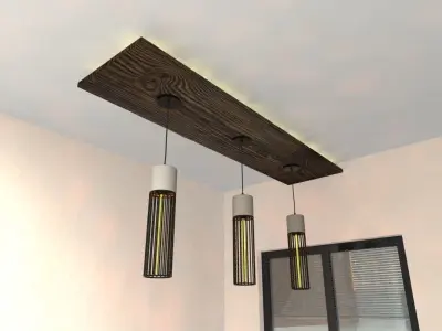 Ceiling Lamp  3D model purchase