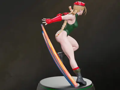 Cammy I Street Fighter 3D print model