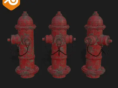Hydrant 3D 3D model