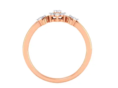 Women Ring Render 3dm STL MTL SLC JCD OBJ FBX Details 3D print model 14