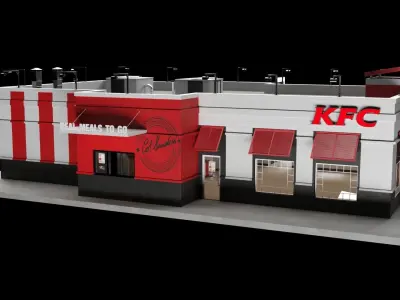 KFC Building 3D model