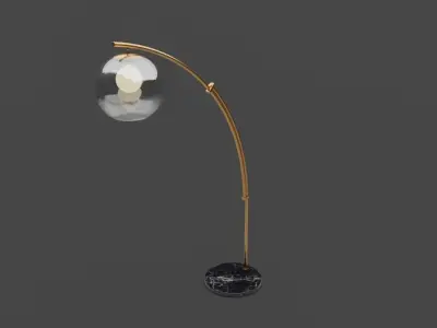 Joni Arc Floor Lamp 3D model