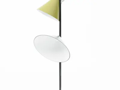Funnel Floor Lamp Free 3D model