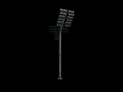 Stadium Light tower 3D model