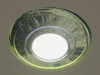 UFO 3D MODEL light Free low-poly 3D model