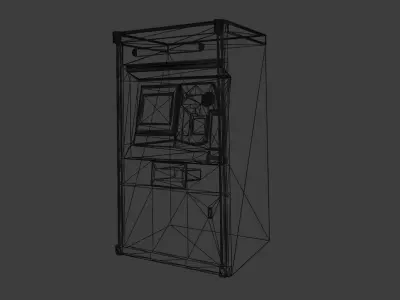 MTA vending machine 3D model