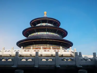 Temple of Heaven Beijing Chinese palace 3D model