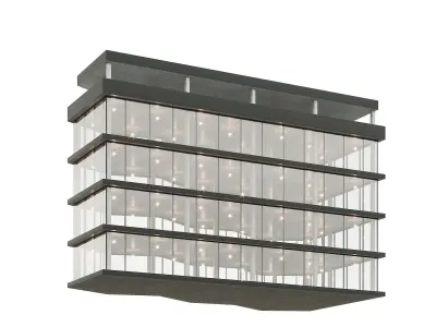 Office house building 8 3D model