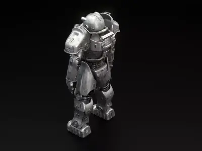 Post Apocalyptic Power Armor 3D model