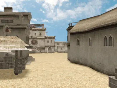 Arabic envirotment low poly Low-poly 3D model