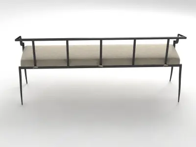 Arteriors lexi bench 3D model