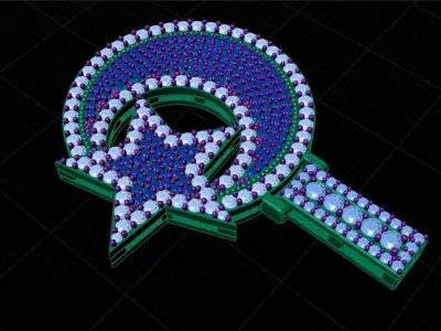 Royale High Trading for Stars and Moon Pendant 3D print model