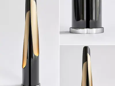 Unique bullet 3D model