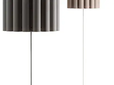 Westwing Collection Lucina Floor Lamp 3D model
