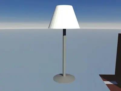 Interior chair in sky Free 3D model