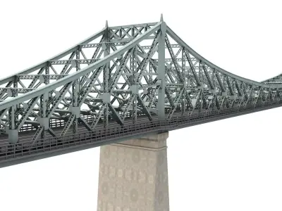 Jacques Bridge 3D model