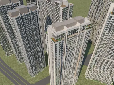 Landmark 81 building  3d model 3D model