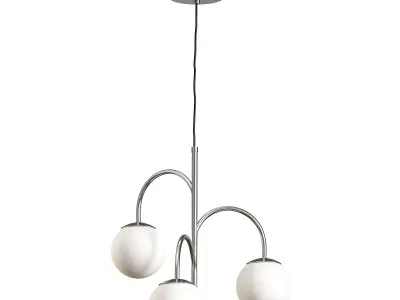 SIMRISHAMN pendant lamp 3-arms 3D model