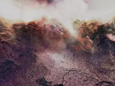 360 starfield crater environment sky Low-poly 3D model