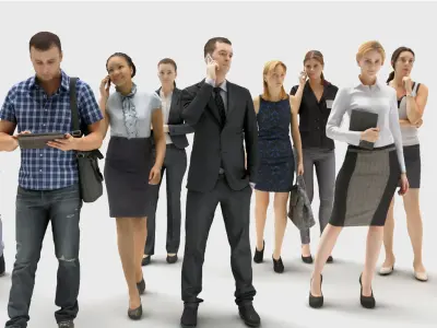  10X 3D PEOPLE VALUEPACK 