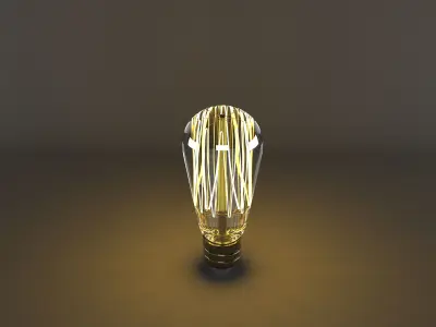 Edison Lamp 3D model