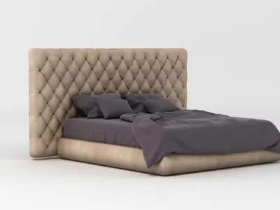 Baxter Bed 002 3D model