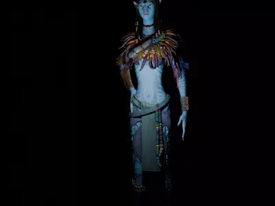 Avatar Female 3D print model