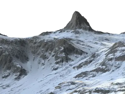Landscape 95 Low-poly 3D model